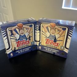 2025 Topps basketball Exclusive Retail Box’s 