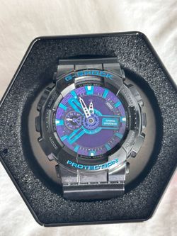 Casio G-Shock GA-110HC Hyper Colors Blue & Purple Watch (Module 5146)