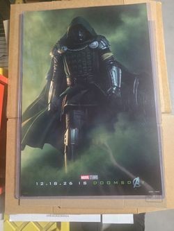 Comic Con 2026 Hall H - DOCTOR DOOM LE POSTER - MCU Doomsday LE 7000 SDCC