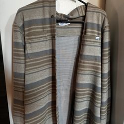 Small Hurley multi-color flannel style jacket