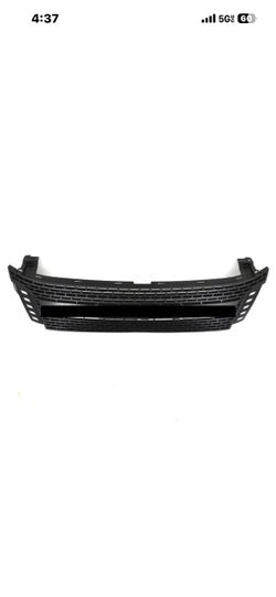 FRONT BUMPER GRILLE MATTE BLACK WITH WHITE LED LIGHTS FOR FORD RANGER T6 2012-14