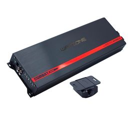 Warzone Series Car Amplifiers - True RMS Power Class D Amps, 1/2/4 Ohm Stable, Multi-Channel and Monoblock Options, Remote Sub Control (3500W / Monobl