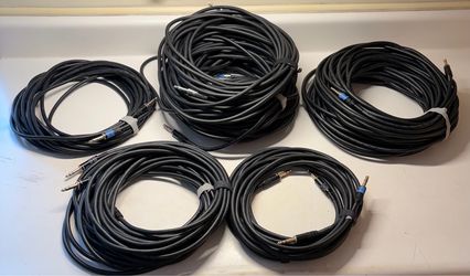 Heavy Duty 1/4 to 1/4 Speaker Cable (9 count)
