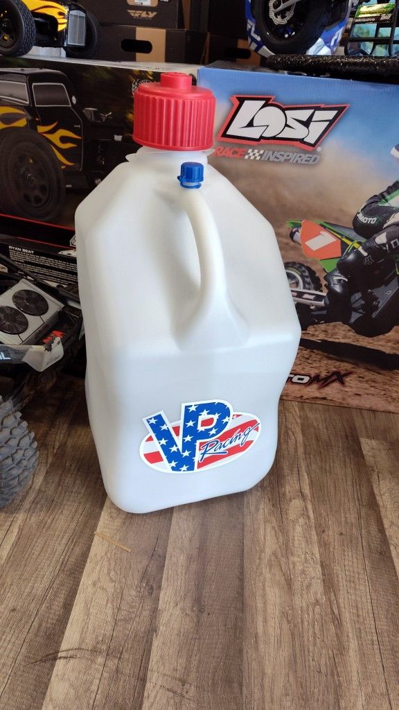 VP Racing 5.5 Gallon Jug Brand New $ 42 Plus Tax Each One. Hose Sold Separately $12