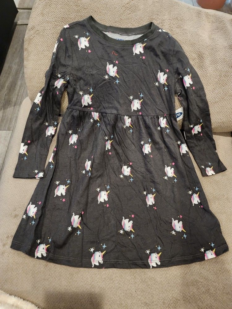 Unicorns Dress For Toddlers Size 3t
