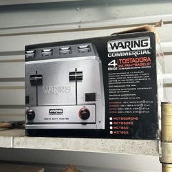 Waring Commercial Toaster / 4 Slice Capacity - WCT855