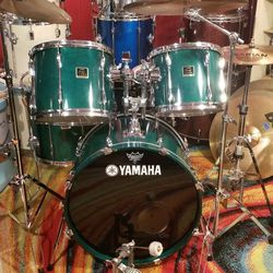 Drum Set 5pc Yamaha Complete Set 
