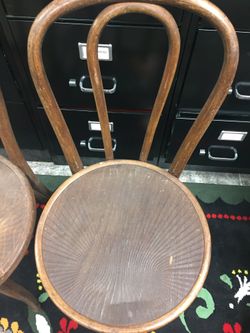 Unique Vintage Wood Chairs