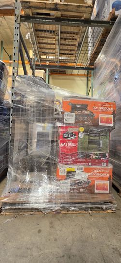 ** Lotes de 2 pallets con asadores y planchas ** ** Lots with 2 pallets with grills **