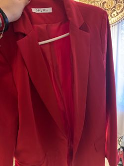 Red Blazer XL