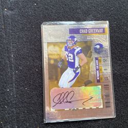 Chad Greenway football card