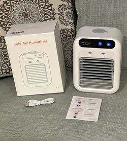 Mini Air Cooler Cold Air Humidifier