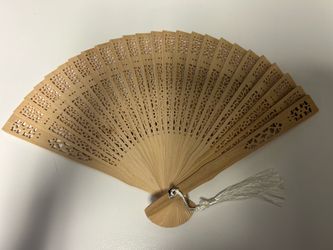 NEW Wooden Hand Fan