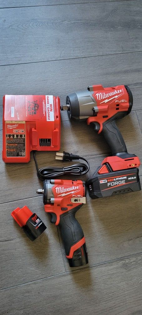 Milwaukee Impact Wrench Set