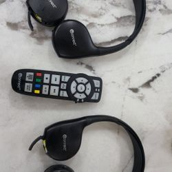 UConnect Entertainment Headphone And Remote