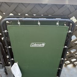 Coleman Camping Cot Only Used Once 