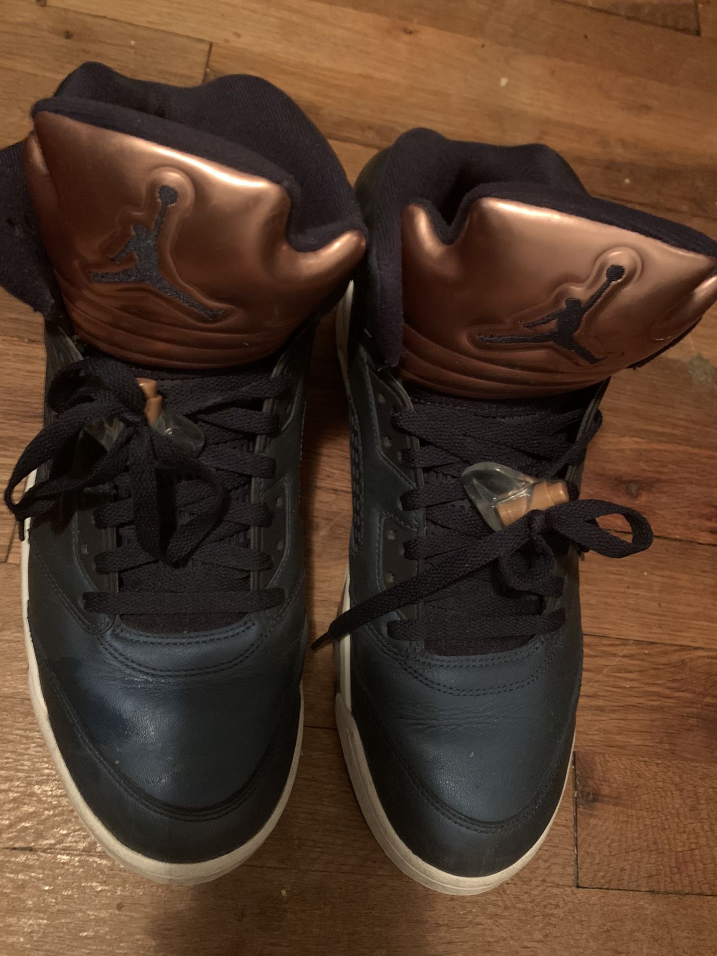Retro Jordan Bronze Toe 5s , Size 12