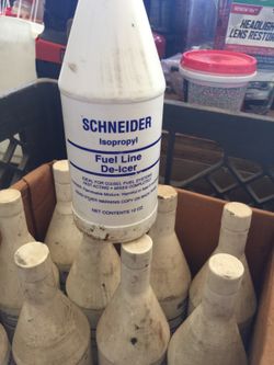 Schneider fuel line de-icee