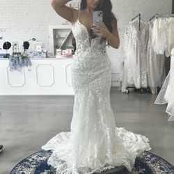 Kitty Chen wedding Dress