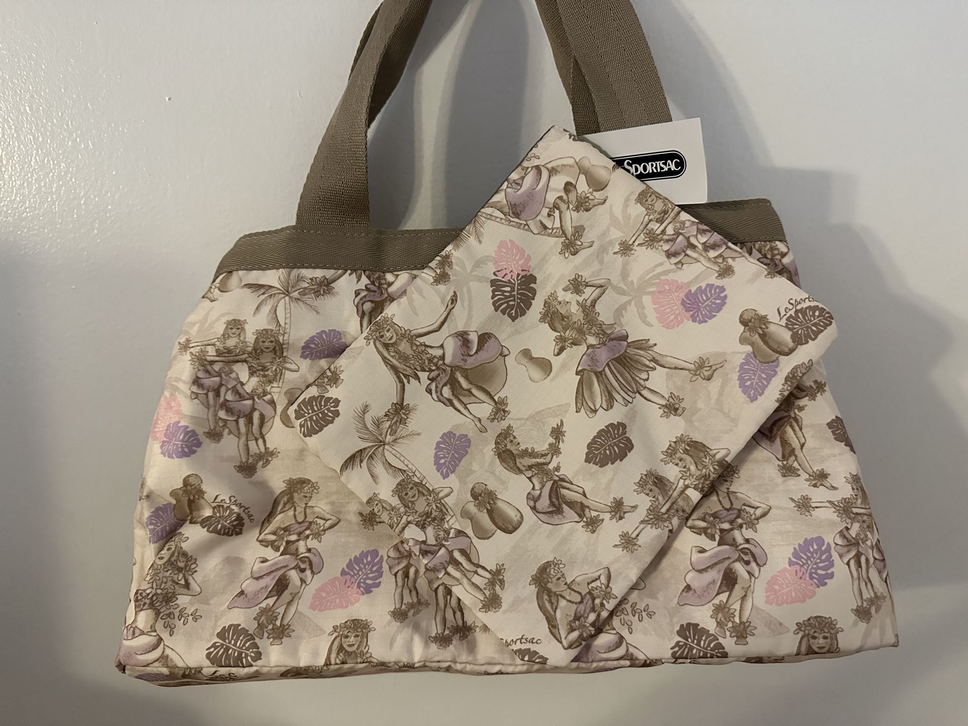Lesportsac Hawaii Exclusive Hobo Bag w/ Accompanying Pouch (New/Tag Attached)