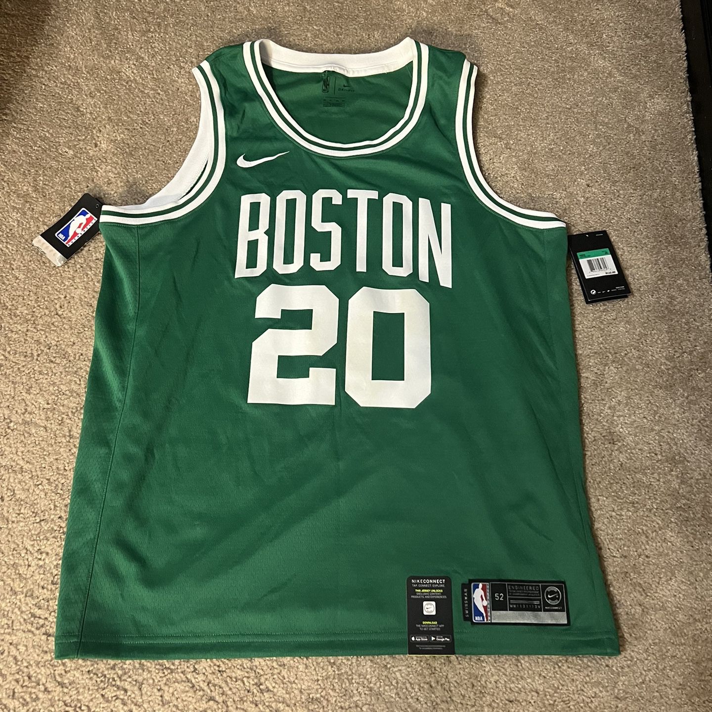 Gordon Hayward Boston Celtics Nike Youth 2018/19 Swingman Jersey – White -  Large - Save Out of the Box - Save Out of the Box