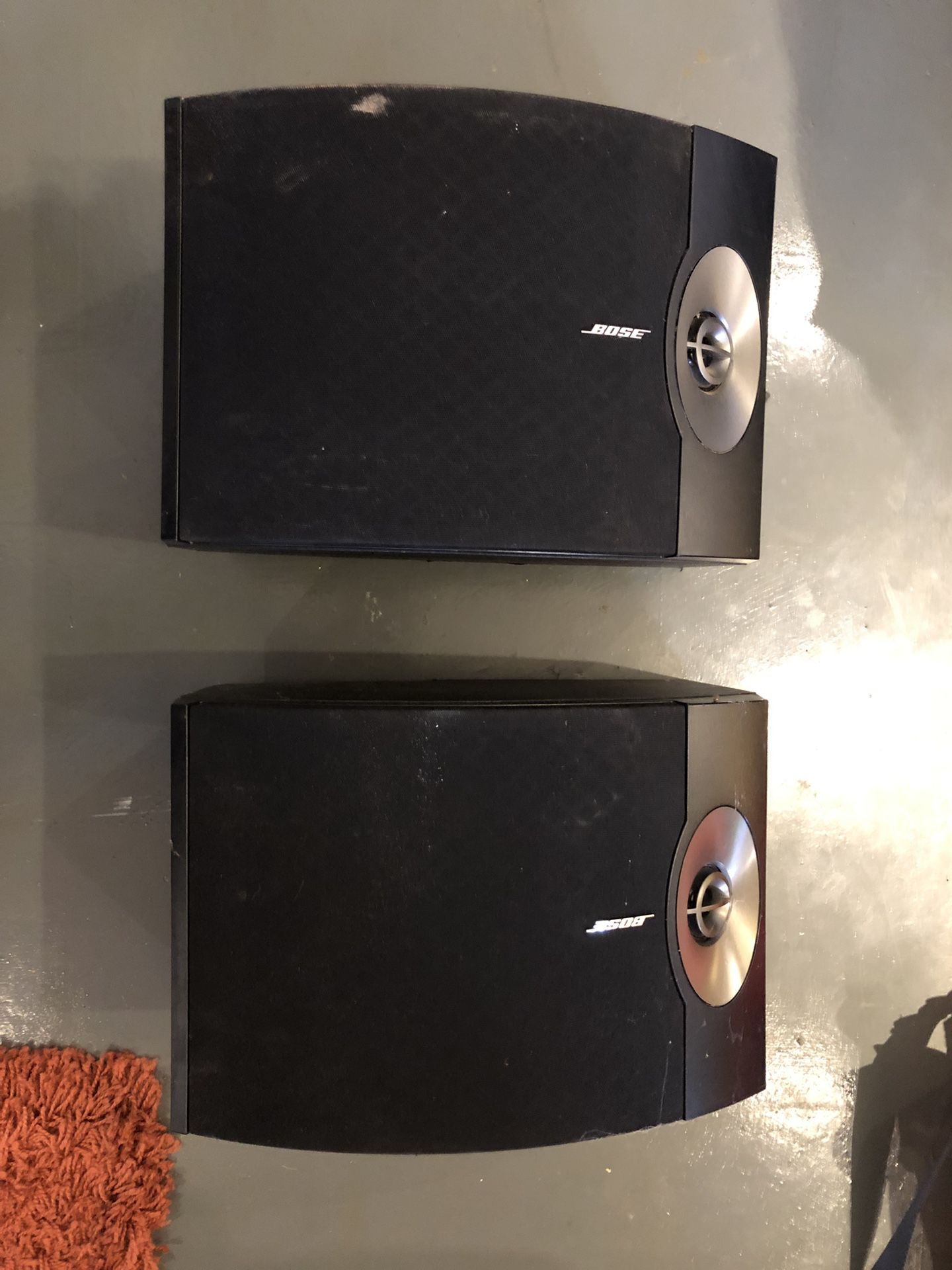 2 301V Bose speakers