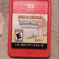 Nintendo Switch 2 Games Story Of Seasons: Grand Baazar