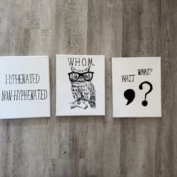 Nerdy wall art