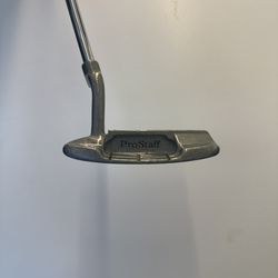 Wilson ProStaff Blade Putter RH Steel Shaft Silver/Black 1 Club Used