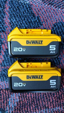 5.0 Dewalt Battery