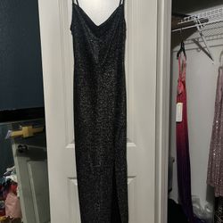 Sparkling Black Dress Size M Misses Size