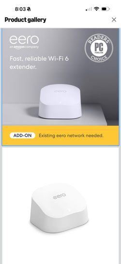 Eero 6 WiFi mesh extender