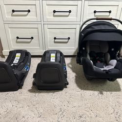 Nuna PIPA RX Infant Car Seat + 2 Bases – Perfect for Growing Families