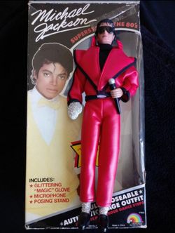 Michael Jackson Thriller Doll $70 PICK UP!$80 SHIPPED THROUGH PAY PAL OR CASH APP!