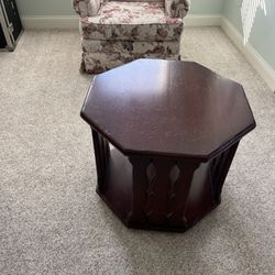 Octagon Lazy Susan Table 