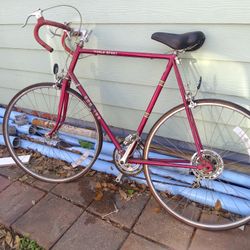Vintage Antique 1980s Schwinn World Sport Touring Bicycle Bike