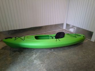 Kayak field and stream