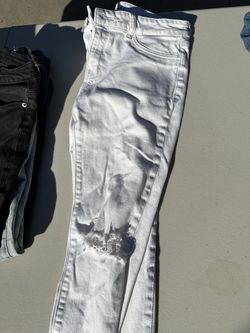 DL1961 Margaux Instasculpt Ankle Skinny white jeans