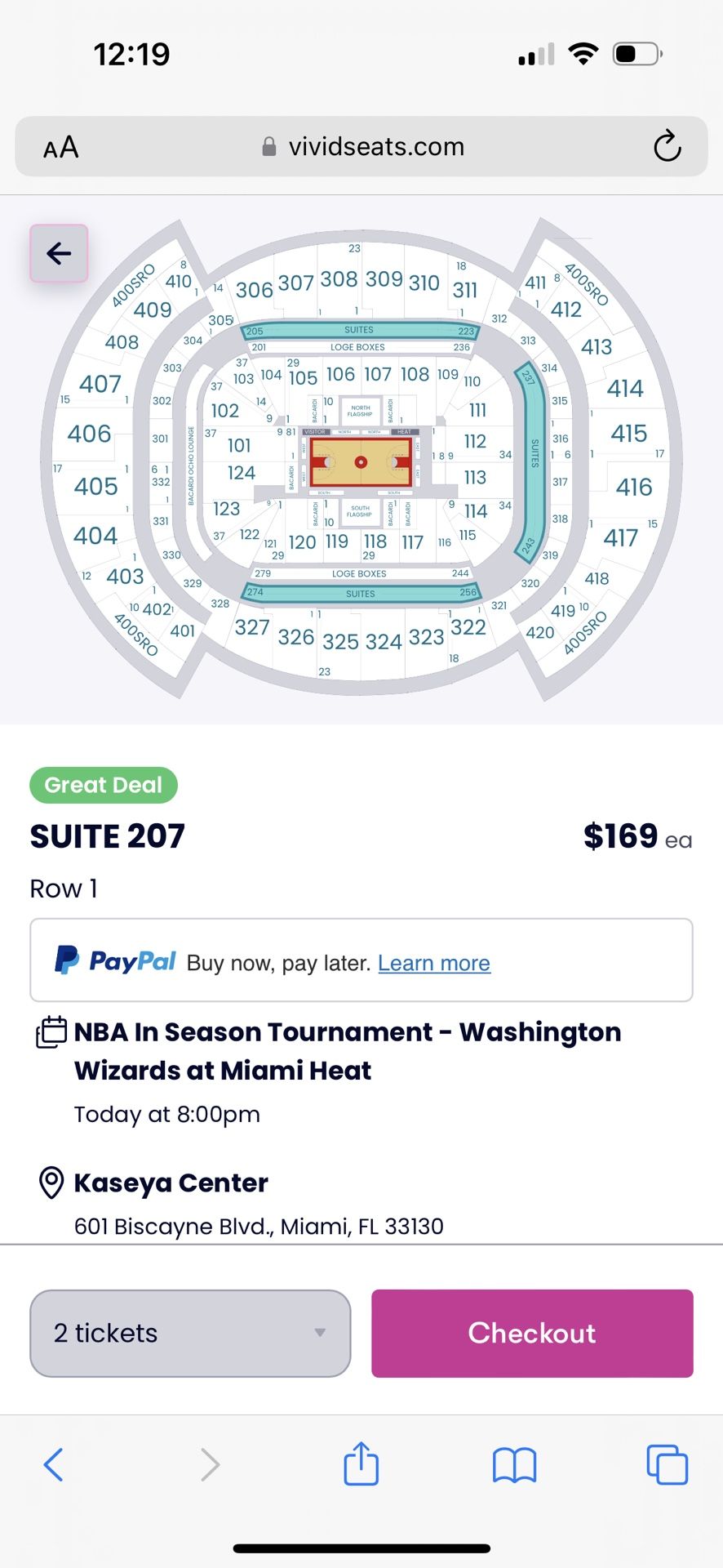 Miami Vs Wizards