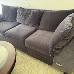 L-shaped Gray Couch