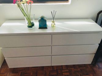 Ikea malm 6 drawer dresser