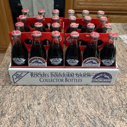 Colorado Rockies Coca - Cola Bottles