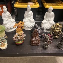 Bundle Of Buddha Ornaments and Antique Decorations 