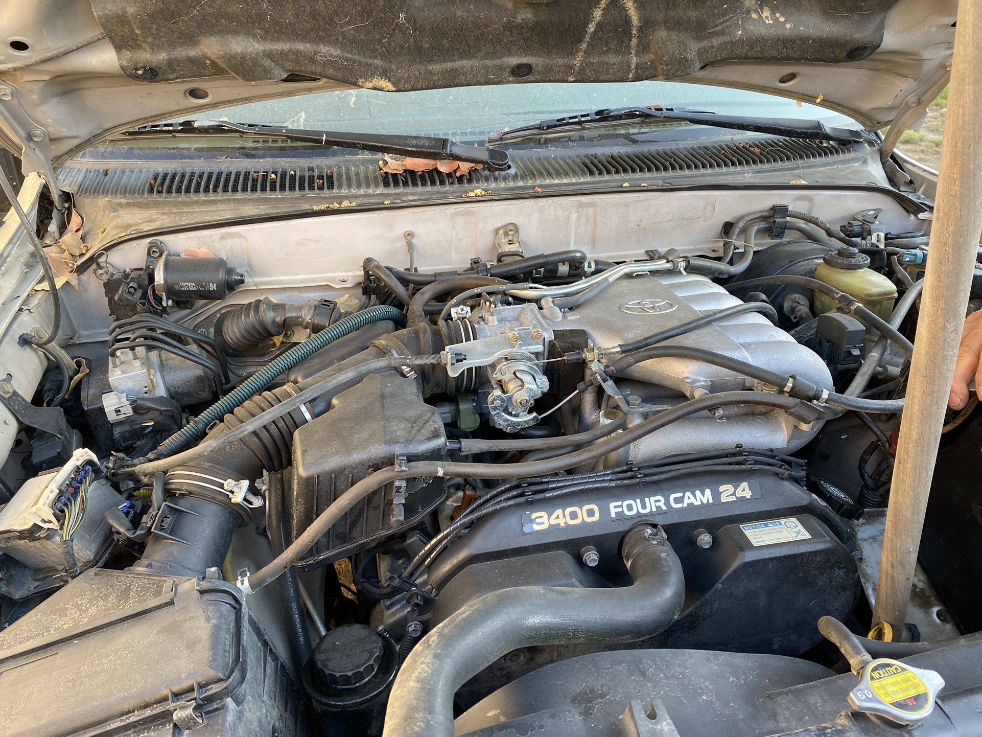 toyota 3400 four cam 24 v6 engine and transmission