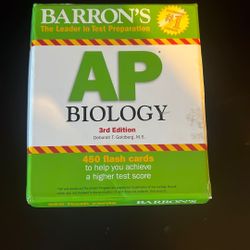 AP Biology 3rd edition Flashcards