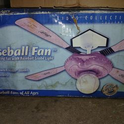 Baseball Ceiling Fan 