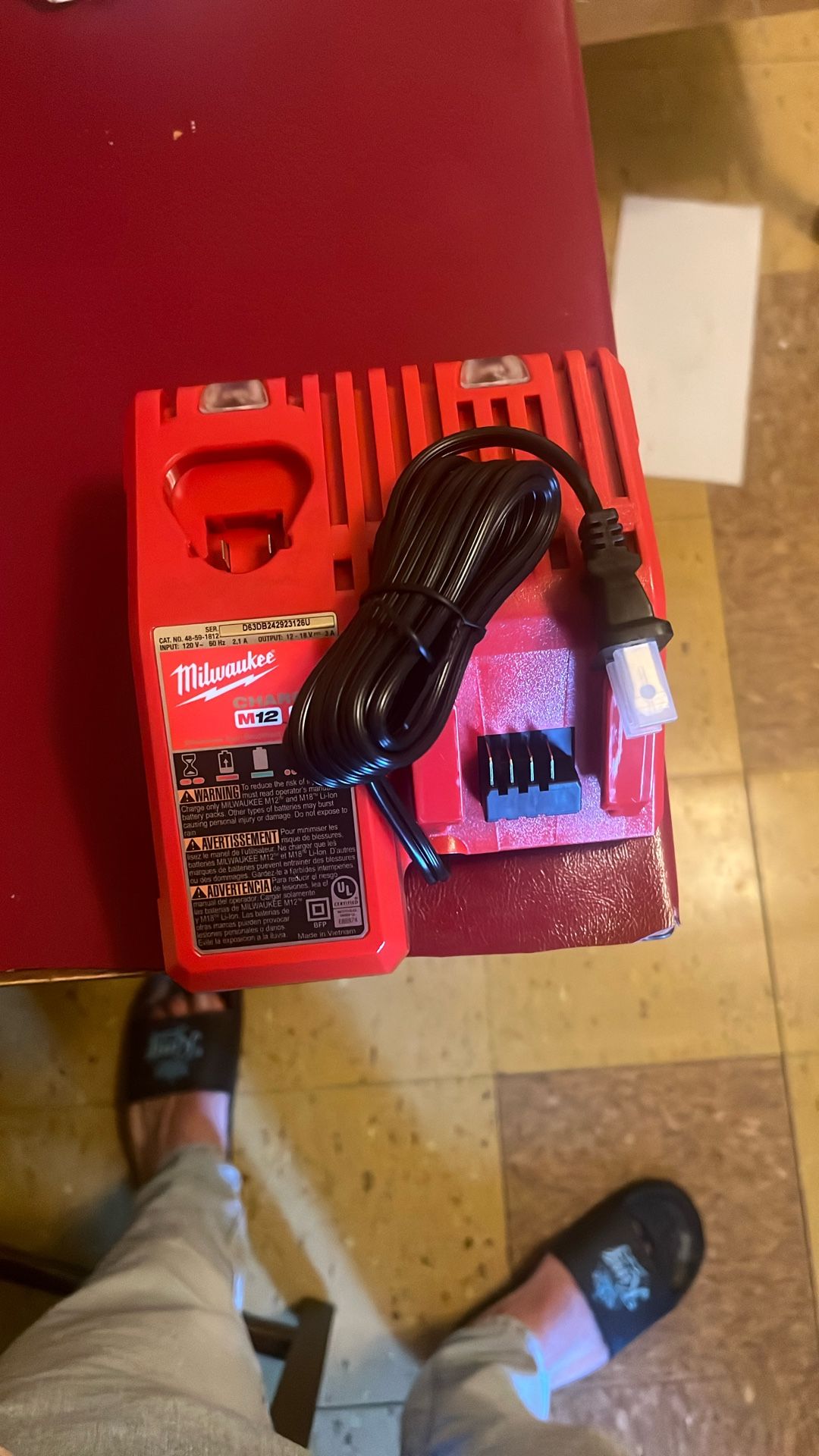 Milwaukee Charger M12 And M18