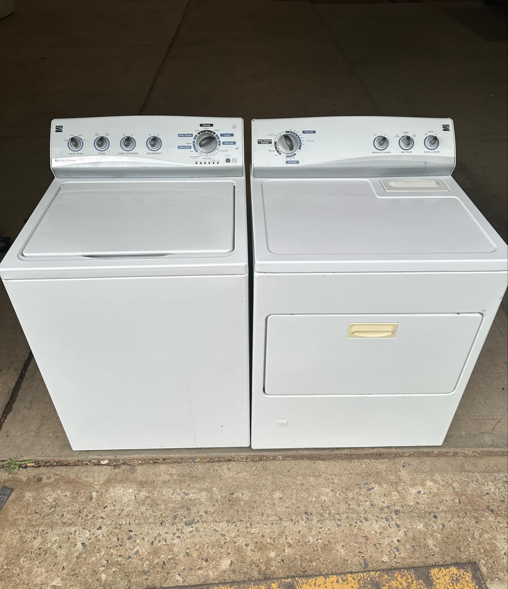 Kenmore Washer And Gas Dryer