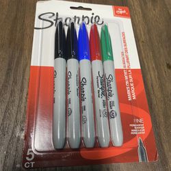 Sharpie 5 Pack Multi Color 