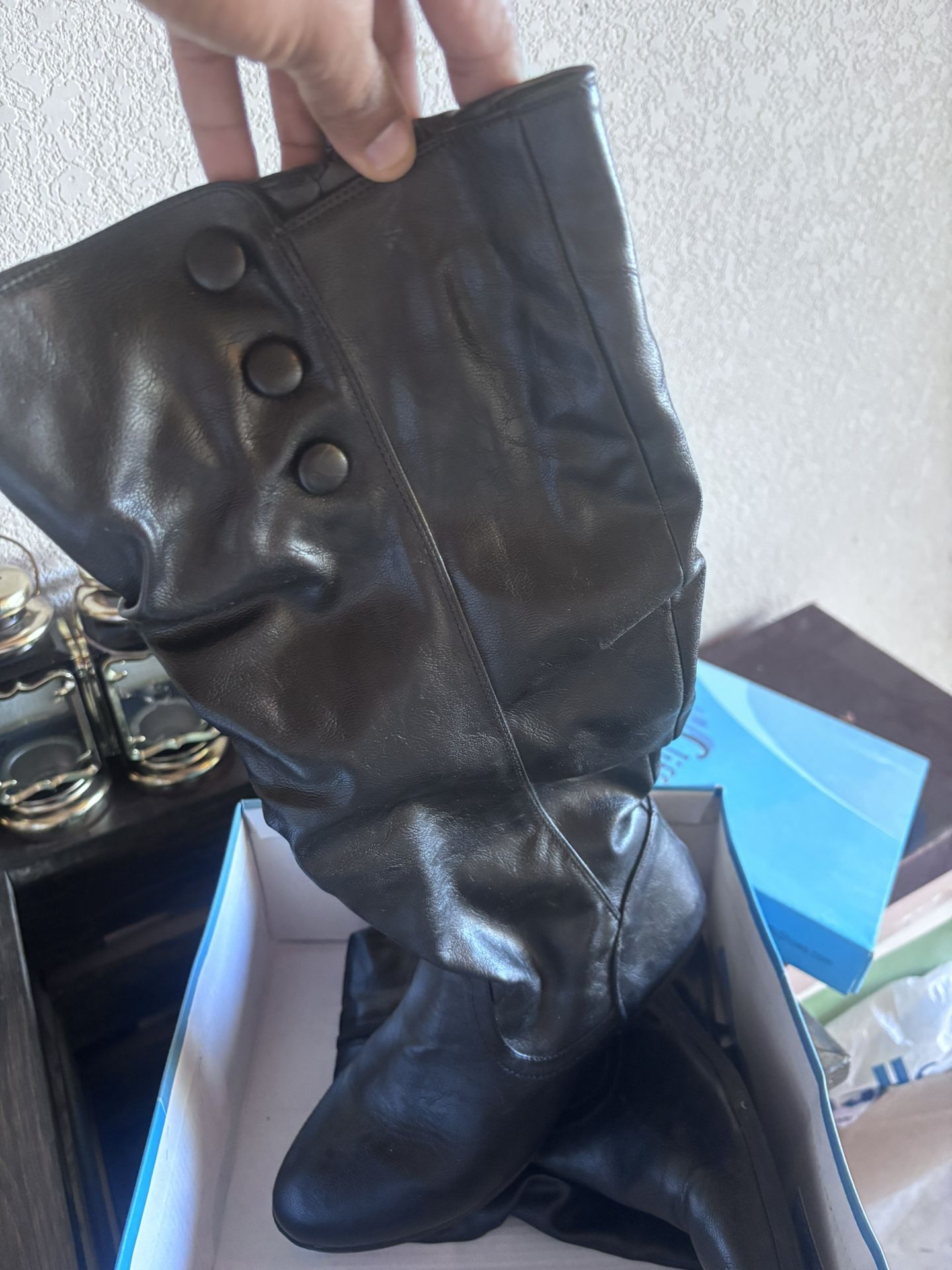 Leather Boots
